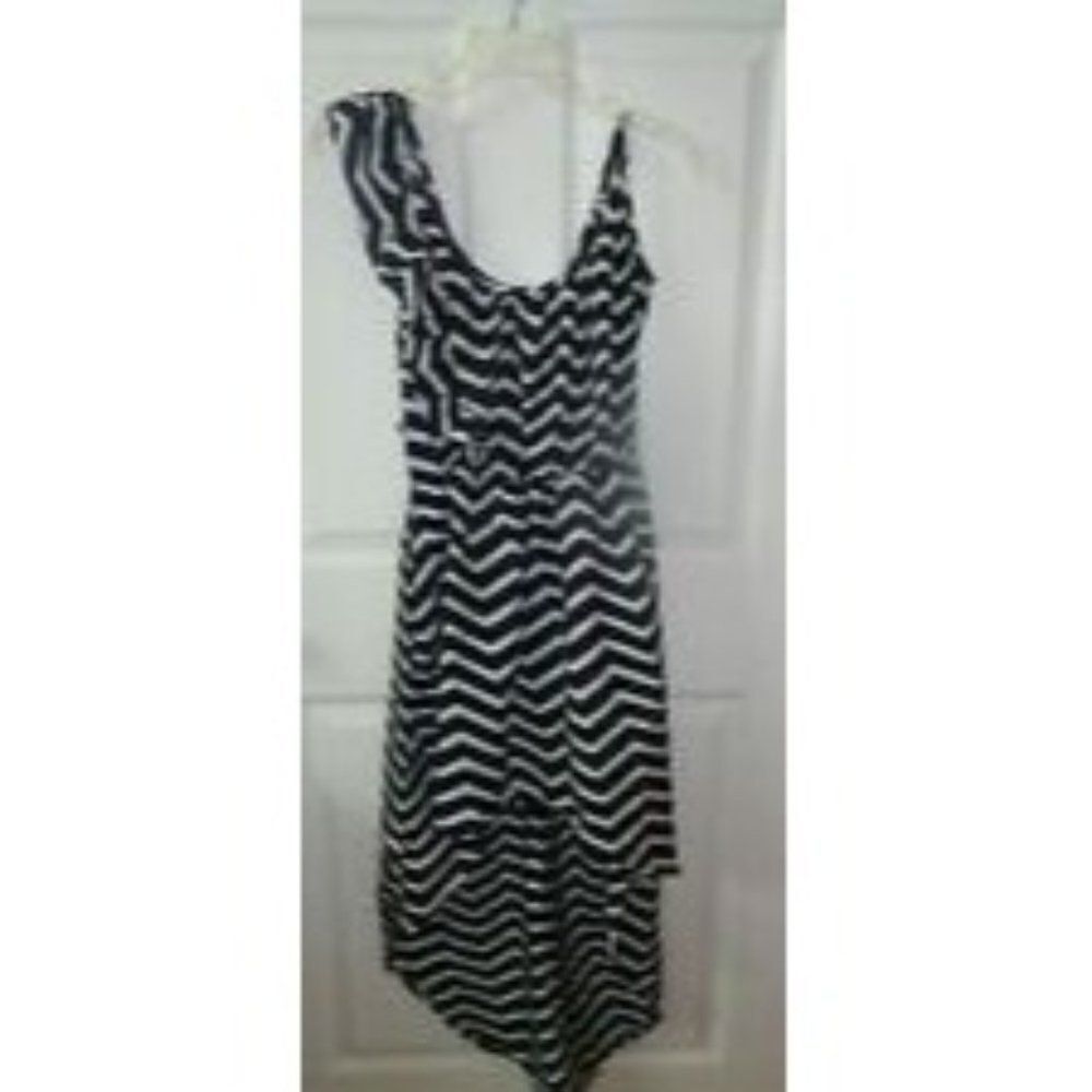 Envy Me Spaghetti Strap Chevron Dress
